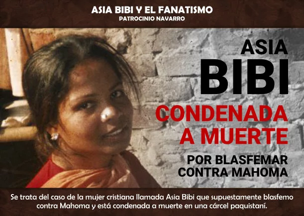 Imagen; Asia Bibí y el fanatismo; Patrocinio Navarro