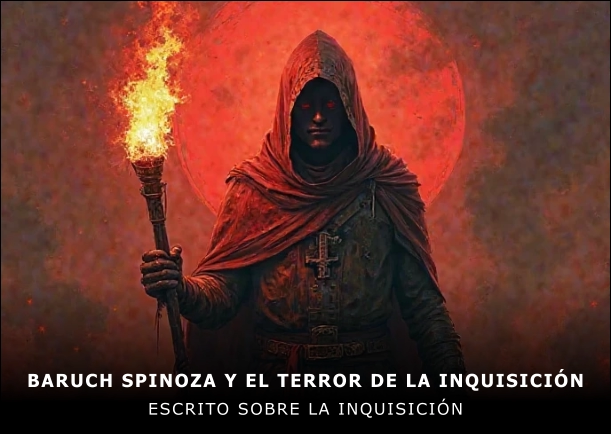 Imagen del escrito; Baruch Spinoza y el terror de la inquisición, de Baruch Spinoza