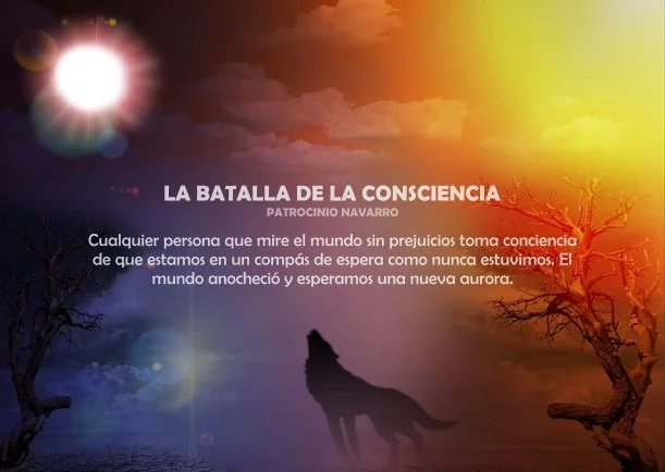 Imagen; La batalla de la consciencia; Patrocinio Navarro