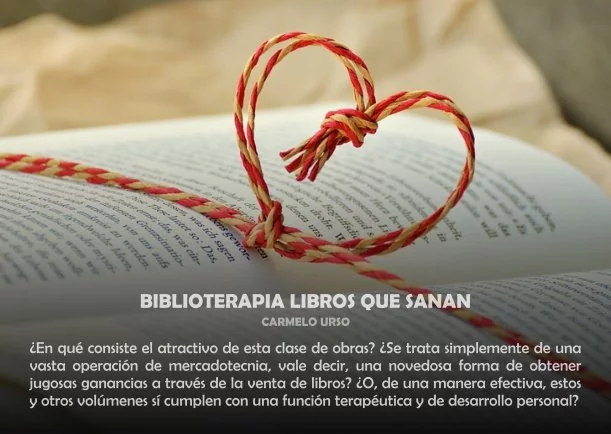 Imagen; Biblioterapia libros que sanan; Jbn Lie