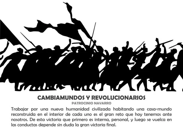 Imagen del escrito; Cambia mundos y revolucionarios, de Patrocinio Navarro