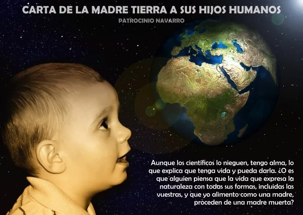 Imagen; Carta de la madre tierra a sus hijos humanos; Patrocinio Navarro