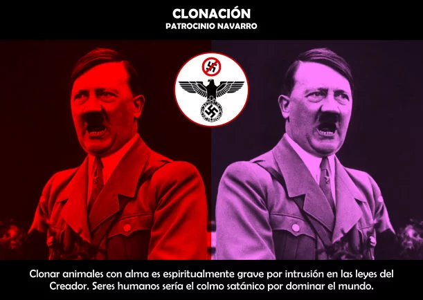 Imagen; Clonación de humanos; Patrocinio Navarro