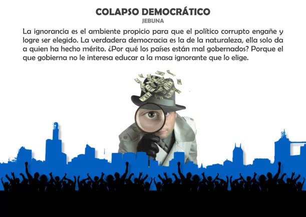 Imagen; Colapso democrático; Jebuna