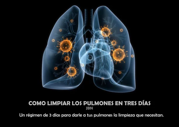Imagen; Como limpiar los pulmones en tres días; Anonimo