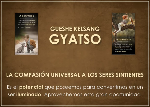 Imagen; La compasión universal a los seres sintientes; Gueshe Kelsang Gyatso