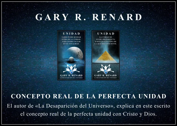 Imagen del escrito; El concepto real de la perfecta unidad, de Gary R Renard