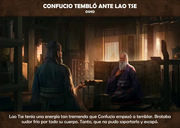 Imagen; Confucio tembló ante Lao Tse; Osho