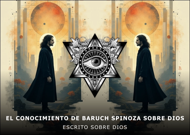 Imagen del escrito; El conocimiento de Baruch Spinoza sobre Dios, de Inteligencia Artificial