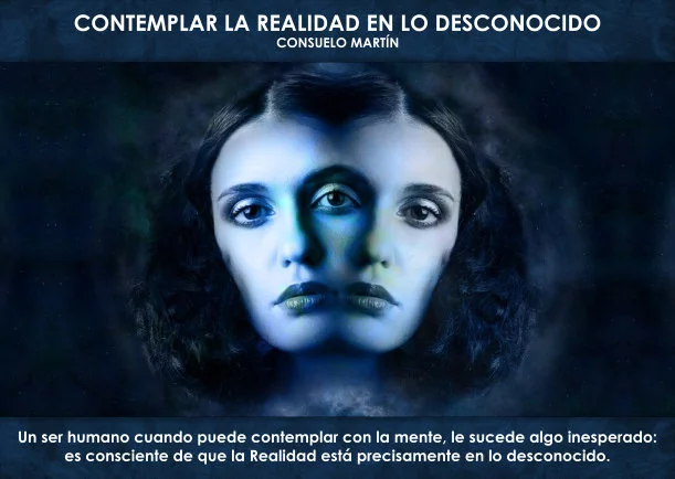 Imagen; Contemplar la realidad en lo desconocido; Consuelo Martin