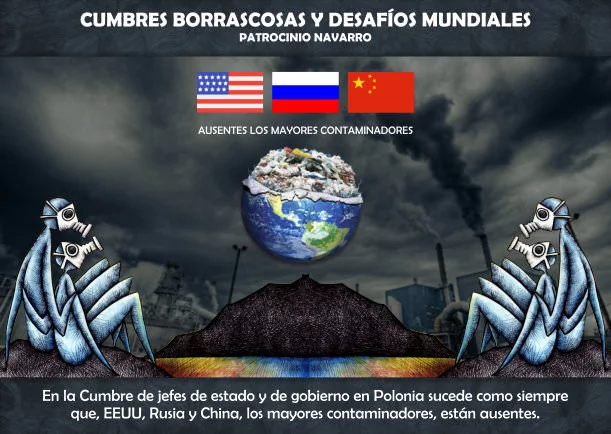 Imagen; Cumbres borrascosas y desafíos mundiales; Patrocinio Navarro