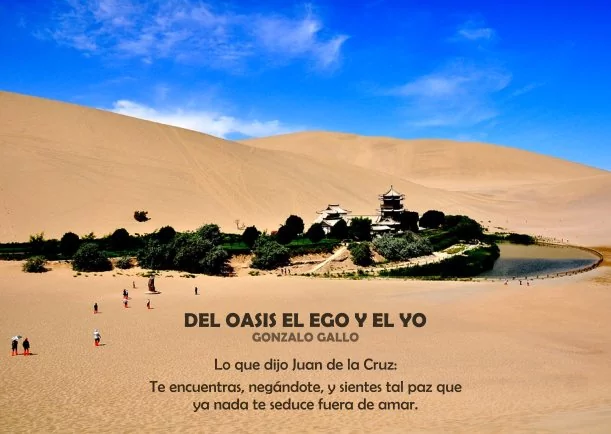 Imagen; Del oasis el ego y el yo; Gonzalo Gallo