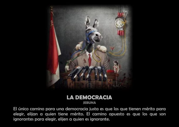Imagen; La democracia; Jebuna