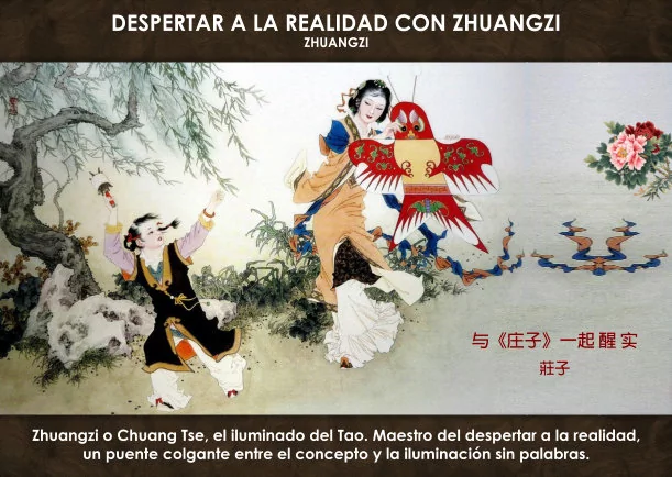 Imagen del escrito; Despertar a la realidad con Zhuangzi, de Zhuangzi