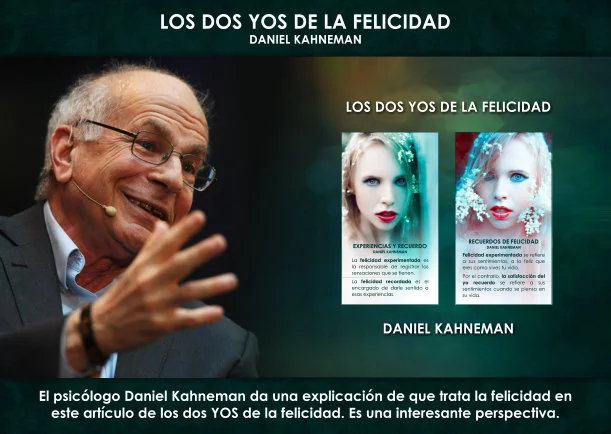Imagen; Los dos YOS de la felicidad; Daniel Kahneman