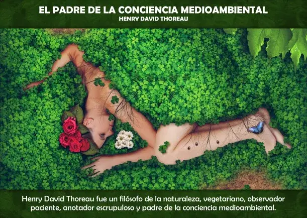 Imagen; El padre de la conciencia medioambiental; Henry David Thoreau