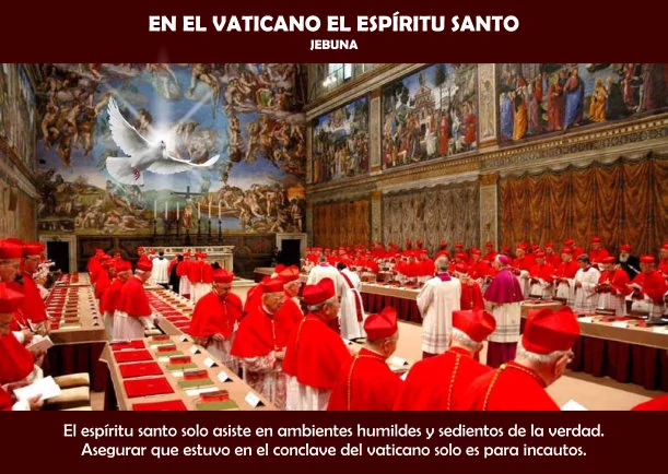 Imagen; En el vaticano el espíritu santo; Jebuna