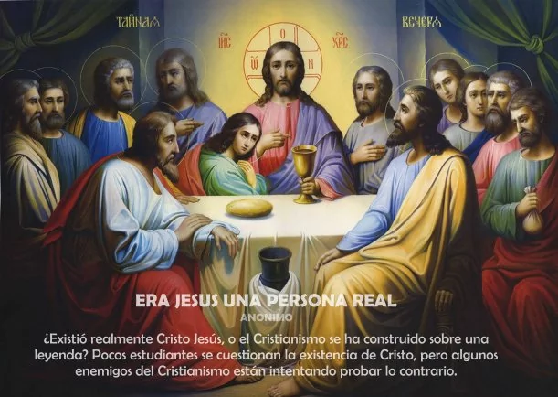 Imagen del escrito; Era Jesús una persona real, de Anonimo