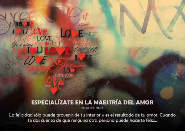 Imagen; Especializate en la maestría del amor; Miguel Ruiz