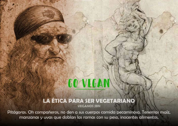 Imagen del escrito; La ética para ser vegetariano, de Veganos