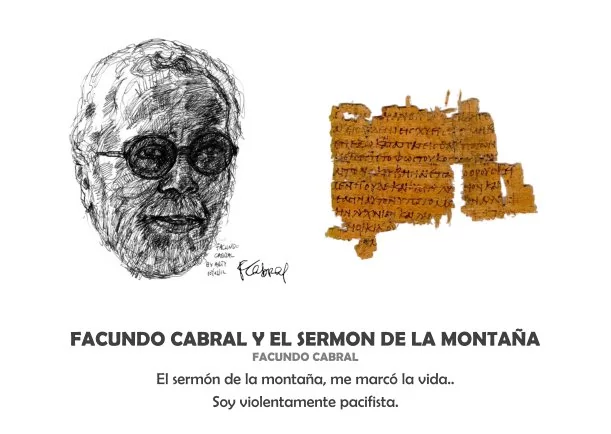Imagen; Facundo Cabral y el sermón del monte; Facundo Cabral