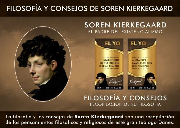 Imagen; La filosofía y los consejos de Soren Kierkegaard; Soren Kierkegaard