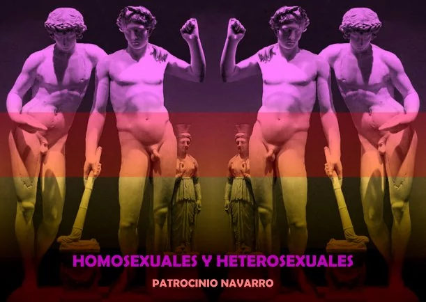 Imagen del escrito; Homosexuales y heterosexuales, de Patrocinio Navarro