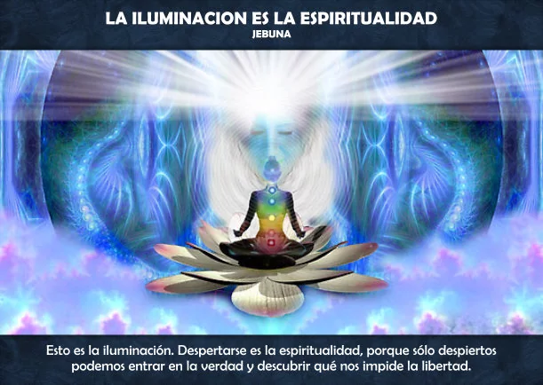 Imagen; La iluminación es la espiritualidad; Jebuna