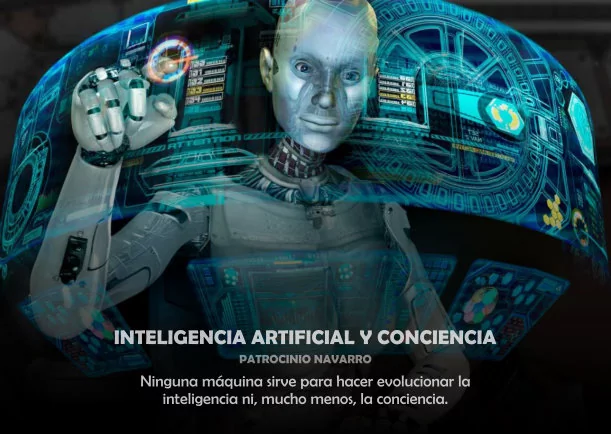 Imagen del escrito; Inteligencia artificial y conciencia, de Patrocinio Navarro