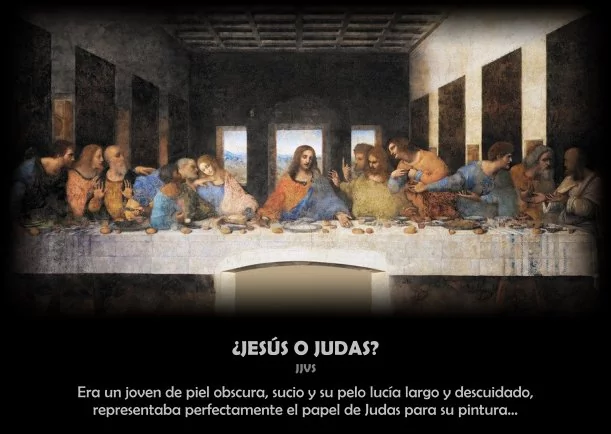 Imagen del escrito; ¿Jesús o Judas?, de La Biblia