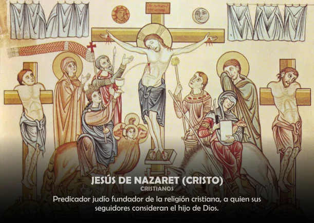 Imagen del escrito; Jesús de Nazaret Cristo, de Anonimo