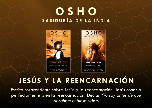 Imagen del escrito; Jesús y la reencarnación, de Osho