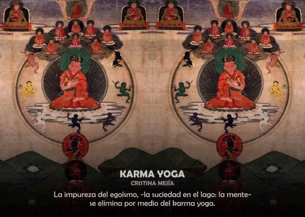 Imagen del escrito; Karma yoga, de Akashicos