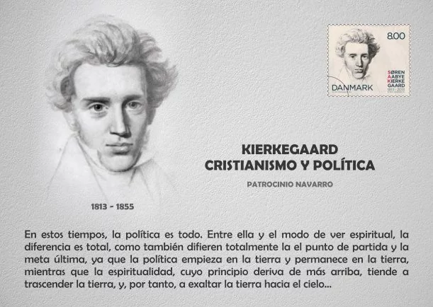 Imagen del escrito; Soren Kierkegaard, cristianismo y política, de Patrocinio Navarro
