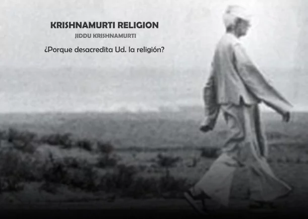 Imagen; Krishnamurti religión; Jiddu Krishnamurti