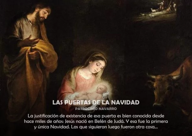 Imagen; Las puertas de la navidad; Patrocinio Navarro