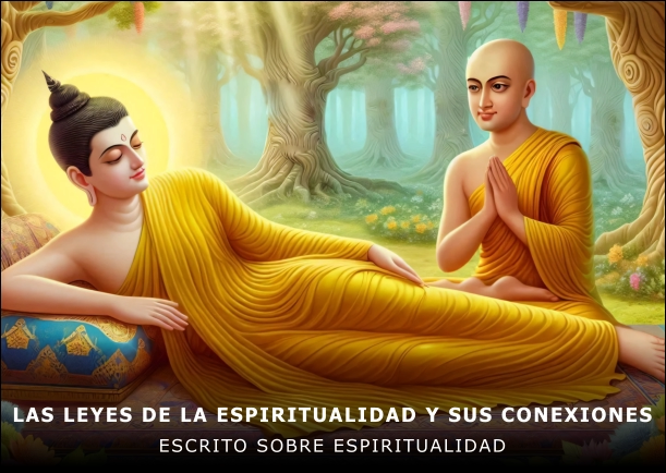 Imagen del escrito; Las leyes de la espiritualidad y sus conexiones, de Diana Cooper