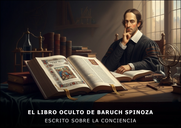 Imagen del escrito; El libro oculto de Baruch Spinoza, de Baruch Spinoza