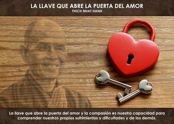 Imagen; La llave que abre la puerta del amor; Thich Nhat Hanh