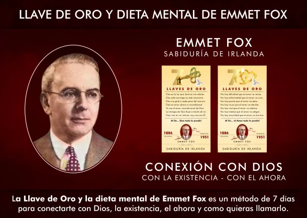 Imagen; La Llave de Oro y la dieta mental de Emmet Fox; Emmet Fox