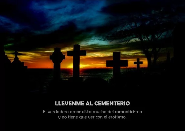 Imagen del escrito; Llévenme al cementerio, de Jbn Lie