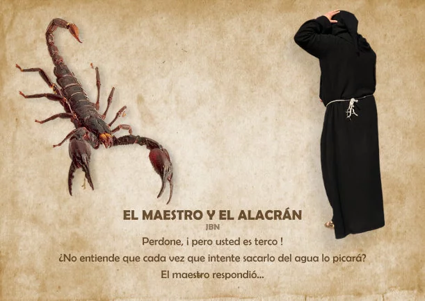 Imagen; El Maestro y el alacrán; Anthony De Mello