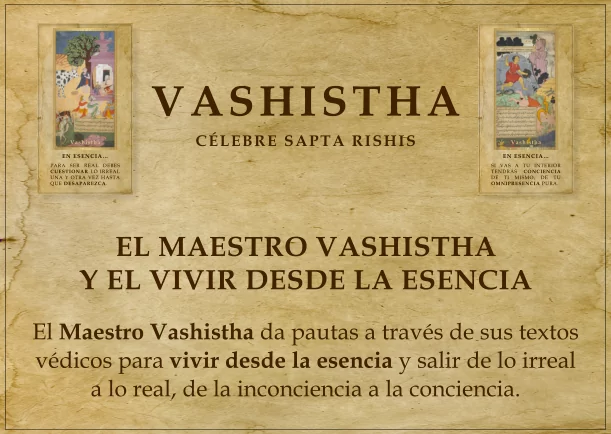 Imagen; El Maestro Vashistha y el vivir desde la esencia; Vashistha