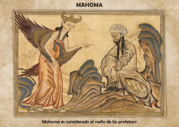 Imagen del escrito; Biografía del profeta Mahoma, de Mahoma