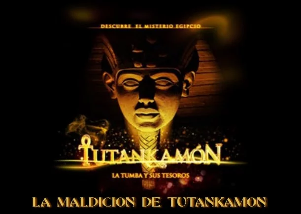 Imagen del escrito; La maldición de tutankamon, de Notas Biograficas