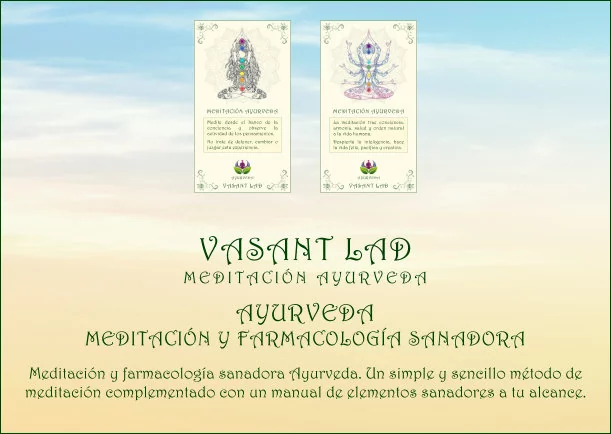 Imagen; Meditación y farmacología sanadora Ayurveda; Vasant Lad