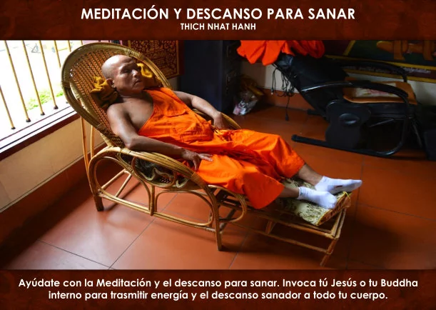 Imagen; Meditación y descanso para sanar; Thich Nhat Hanh