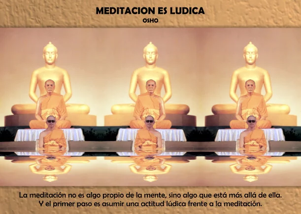 Imagen; Meditación es lúdica; Osho
