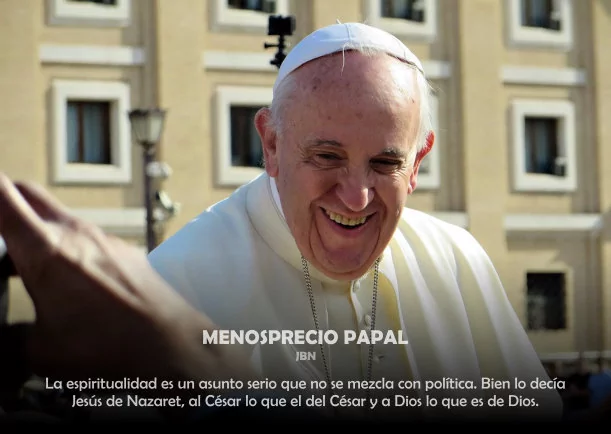 Imagen; Menosprecio papal; Jebuna