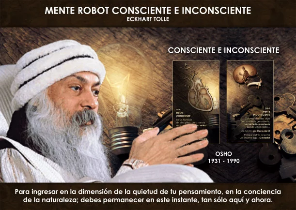 Imagen; Mente robot inconsciente y consciente; Osho